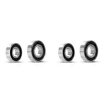 4PCS High Speed Precision Bearing compatible with M365 Pro 1S Pro 2 All Electric Scooter Rear Wheel Hub Ball Bearings 6001RS /6002RS