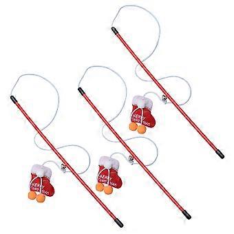 Bâtonnets interactifs pour chat (lot de 3) - Thème Noël