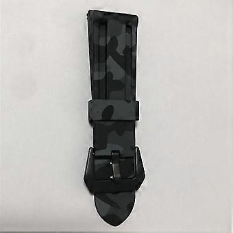 Camouflage Silikonarmband 24MM für Panerai PAM368 389 11 Armband Ersatz
