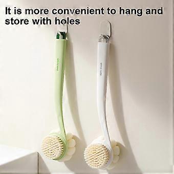 37cm Ergonomic Dual-Action Bath Scrubber