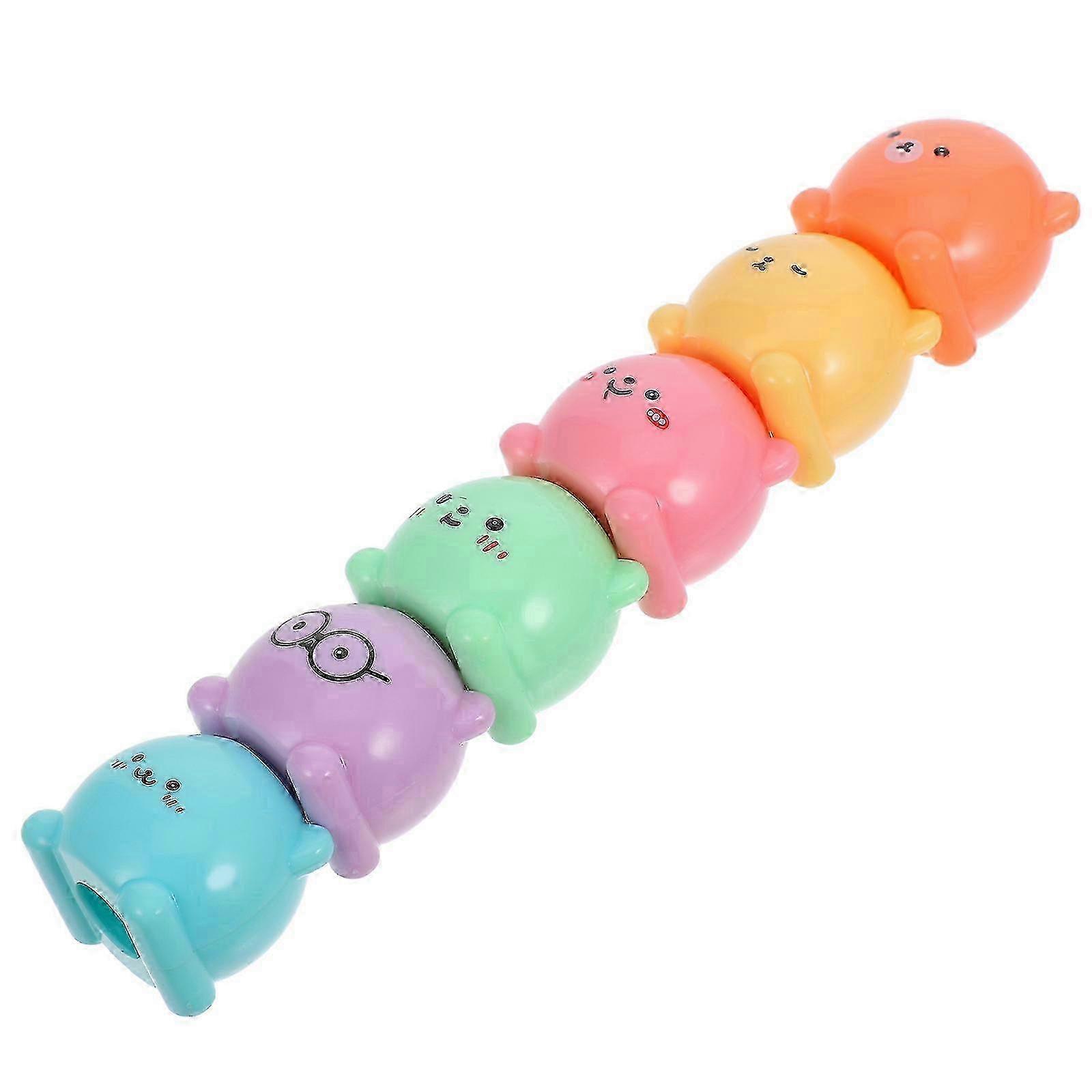 Bear Book Marker Highlighter 1Set Multi Function Scrapbook Stationery Supplies