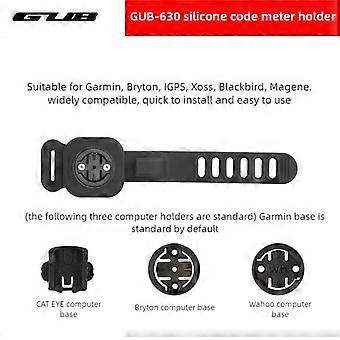 GUB 630 Bicycle Computer Silicone Bracket Shock Resistant Bike Phone Holder For Garmin Bryton Wahoo Bike Computer Holder