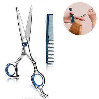Professional‑Stainless‑Steel‑Hair‑Cutting‑Scissors‑Razor‑Shears With‑Comb For‑Salon‑Home‑Haircut