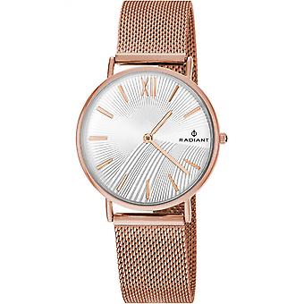 Radiant new diary Quartz Analog Woman Watch with RA377623 Gold Plated Stainless Steel Bracelet