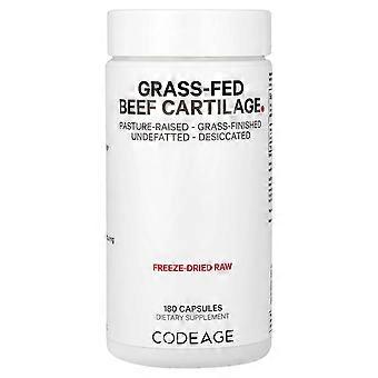 Codeage, Grass-Fed Beef Cartilage, Pasture Raised, 180 Capsules