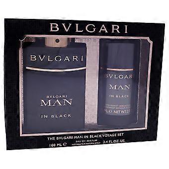 Bvlgari Bvlgari Man In Black By Bvlgari For Men - 2 Pc Gift Set 3.4oz Edp Spray, 2.7oz Deodrant Stick