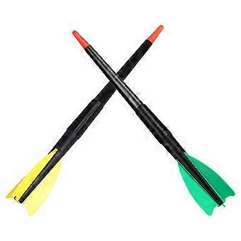 Training Throwing Toy Plastic Stick for Toss and Catch 2Pcs Kids Outdoor Activities