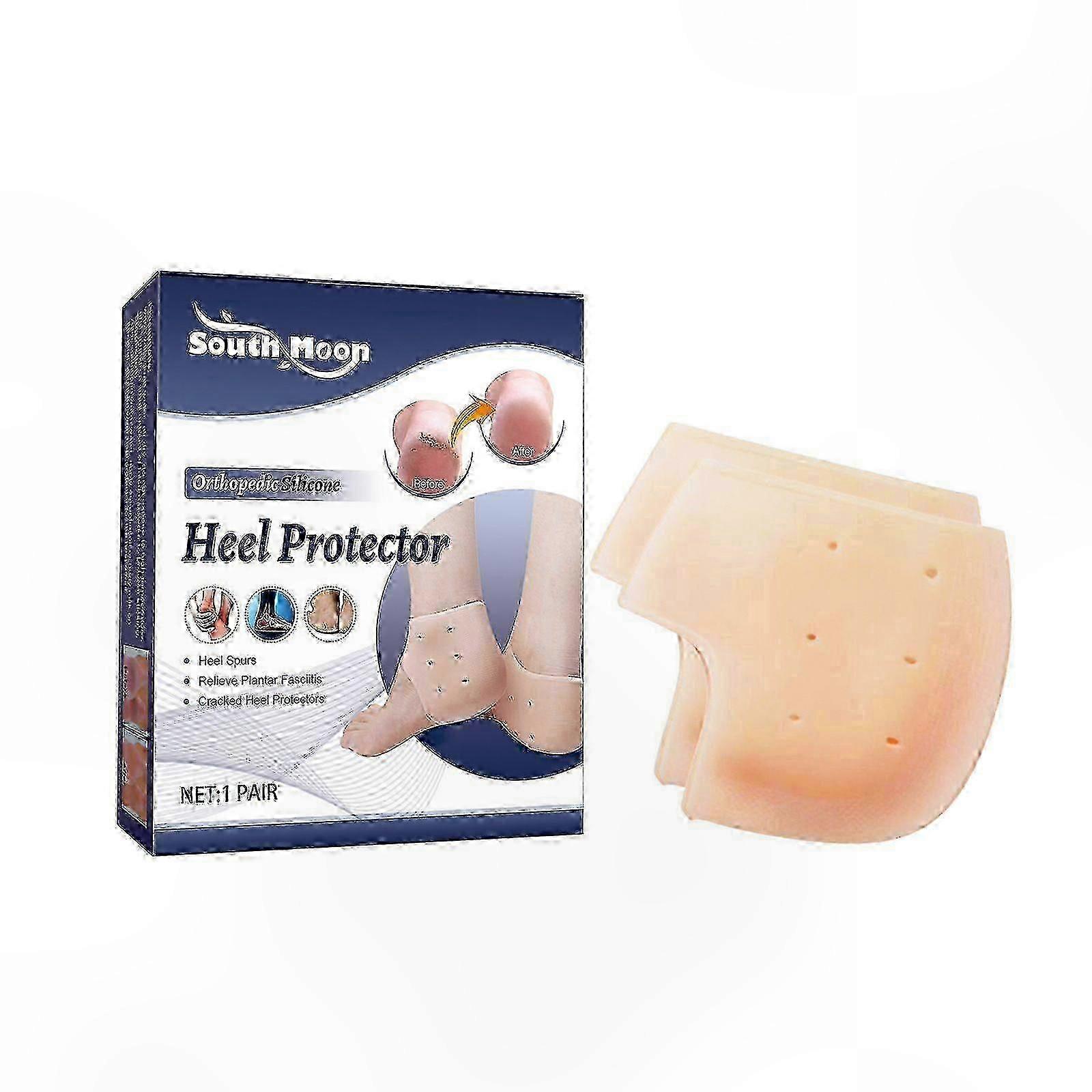 Heel Protection & Support - Silicone Orthopedic Heel Protector