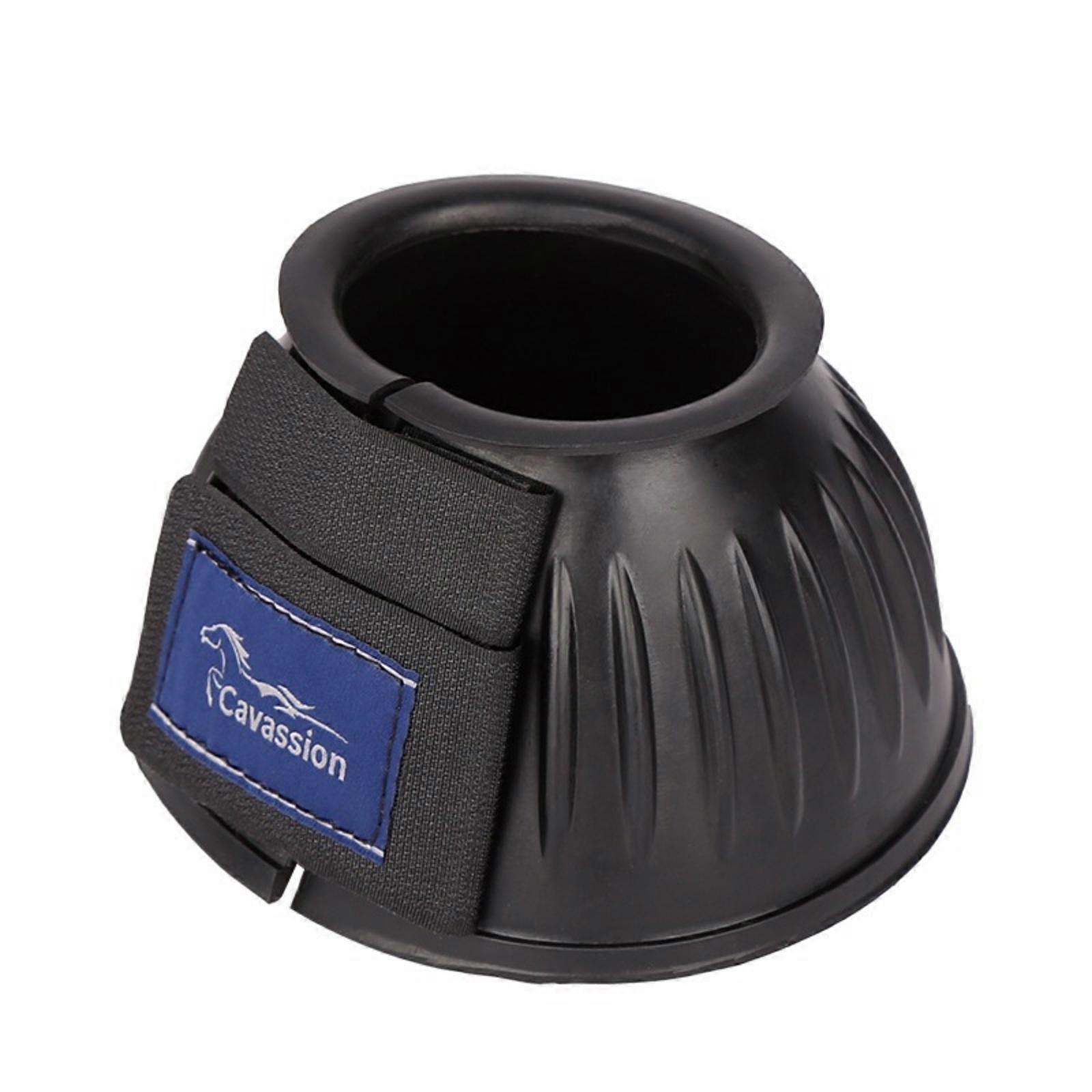 Guarding Horse Bell Boots | Molded Rubber Construction, Ribbed Outer Surface,