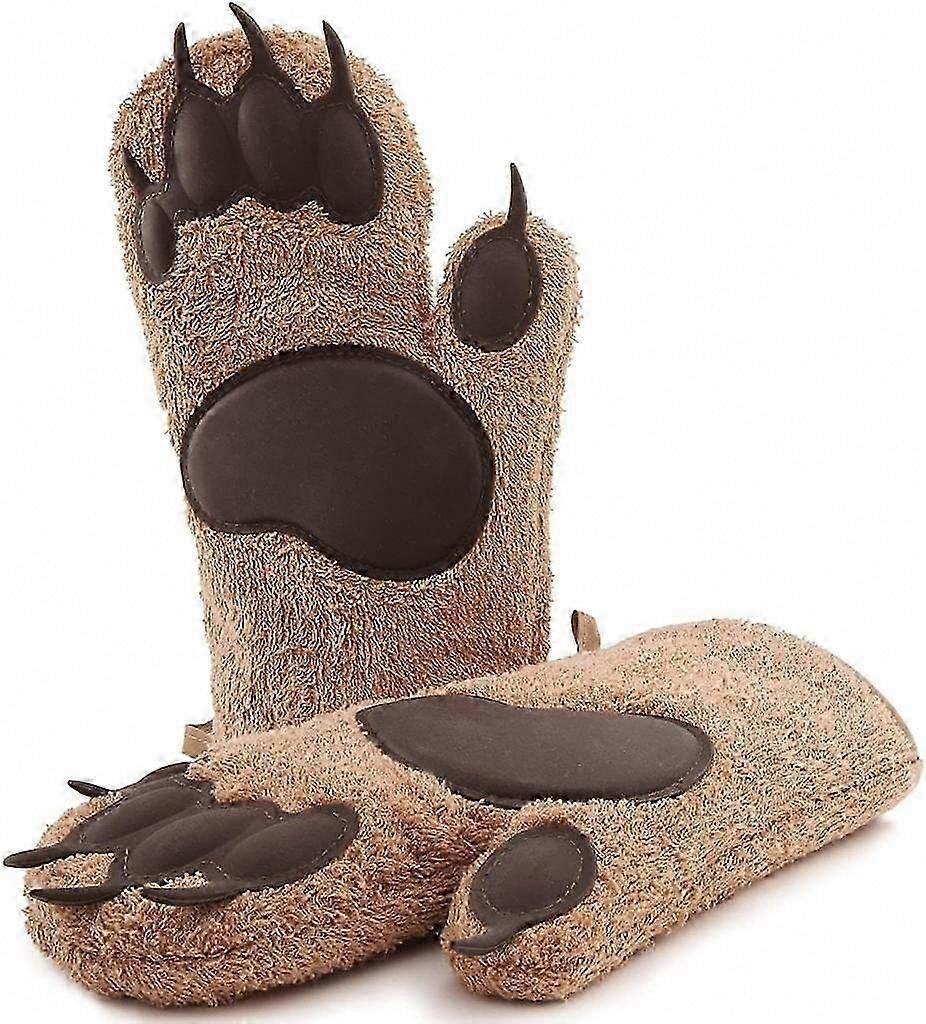 Protective Esigner Bear Baking & Oven Gloves, Pot & Kitchen Hand Protectors