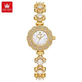 OLEVS  9813    Luxury  Waterproof Diamond Elegant  Elegant Gift Women's Quartz Watch for Woman