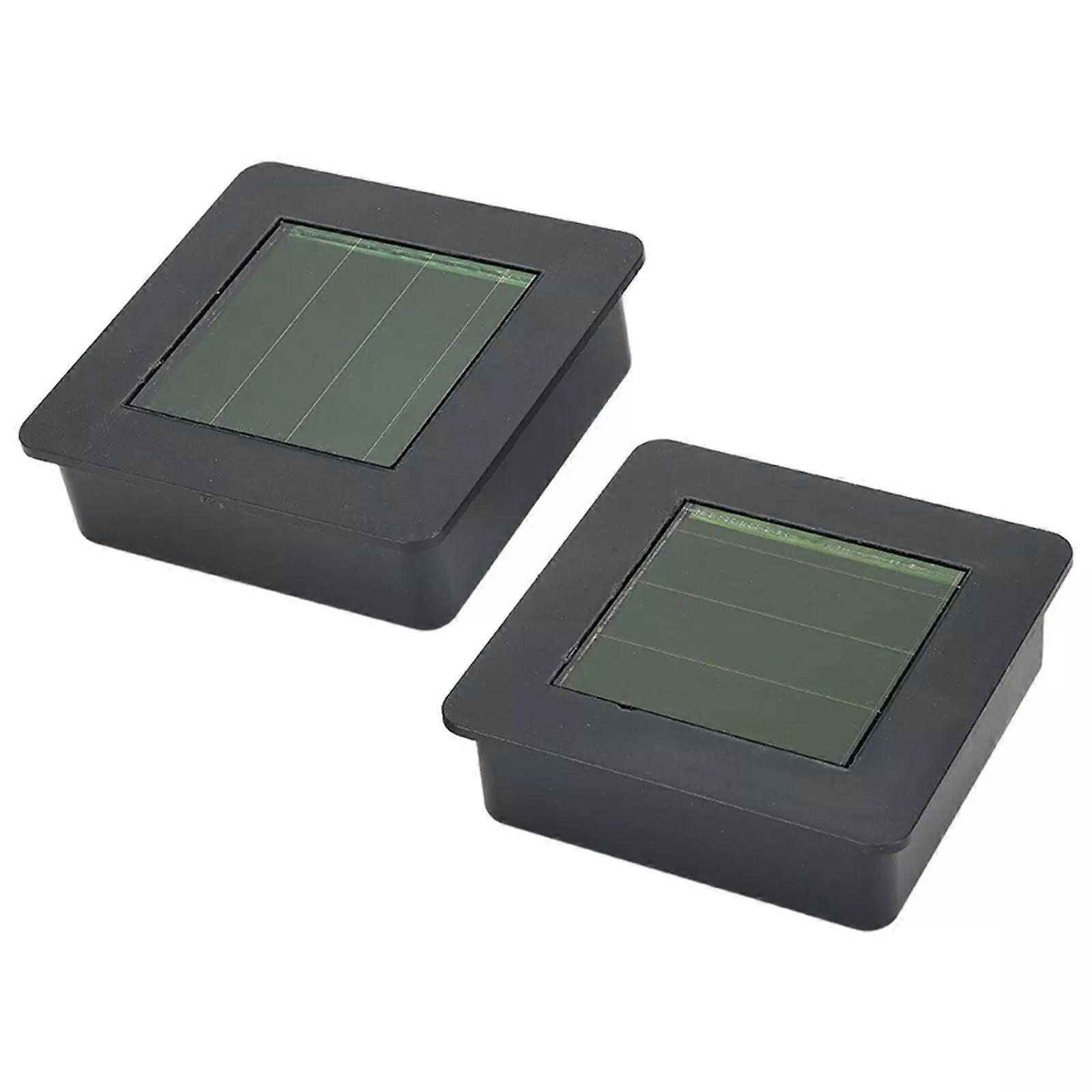 2PCS/4PCS Solar-Light Replacement Top Square Solar Panel Top Replacement jy