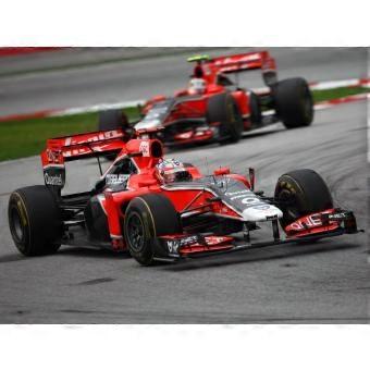 Cars 2011 marussia virgin racing mvr 02formula f 1 race jigsaw puzzle SIO1106