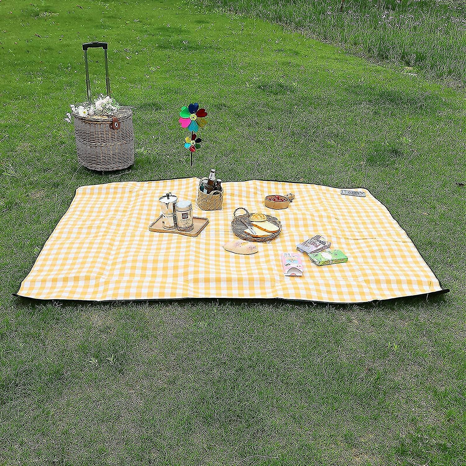 Small Picnic Mat For Kids Mushroom Picnic Blanket Waterproof