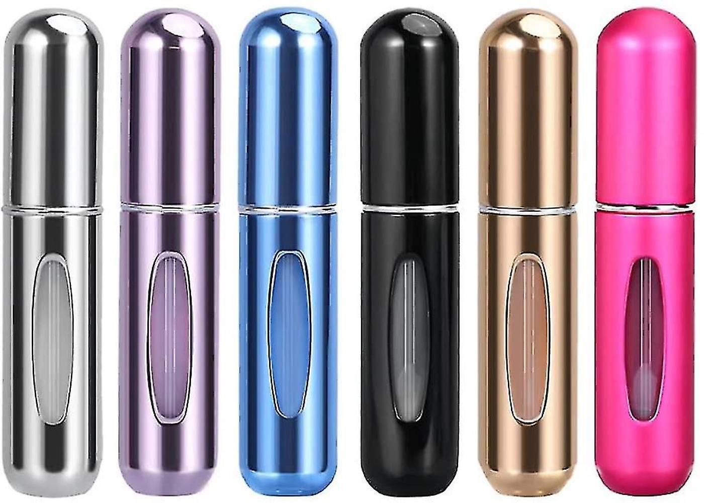 Perfume Atomizer Refillable, 6 Pieces 5ml Perfume Atomizer For On The Go, Mini