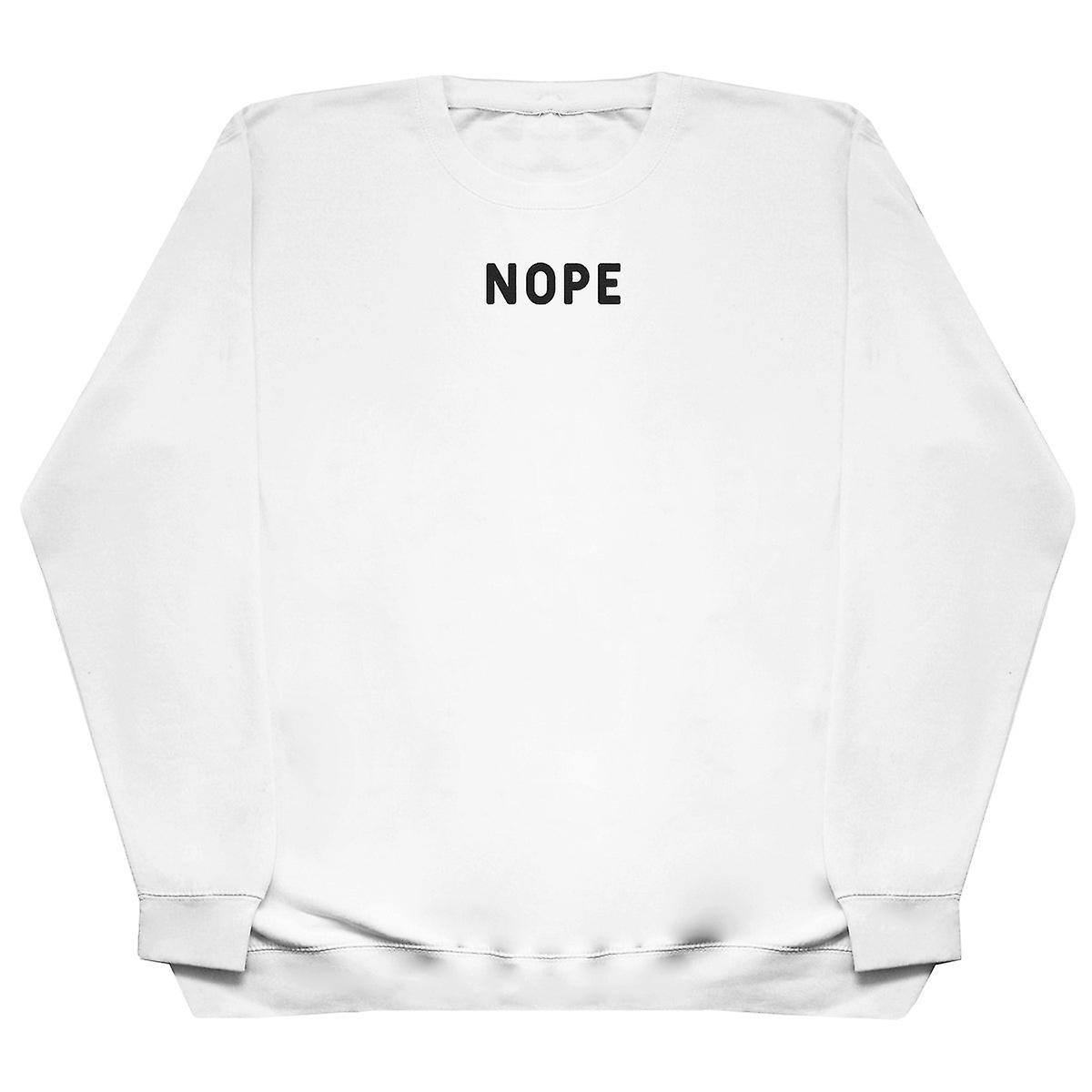 Nope - Huge Oversized Comfy Sweater