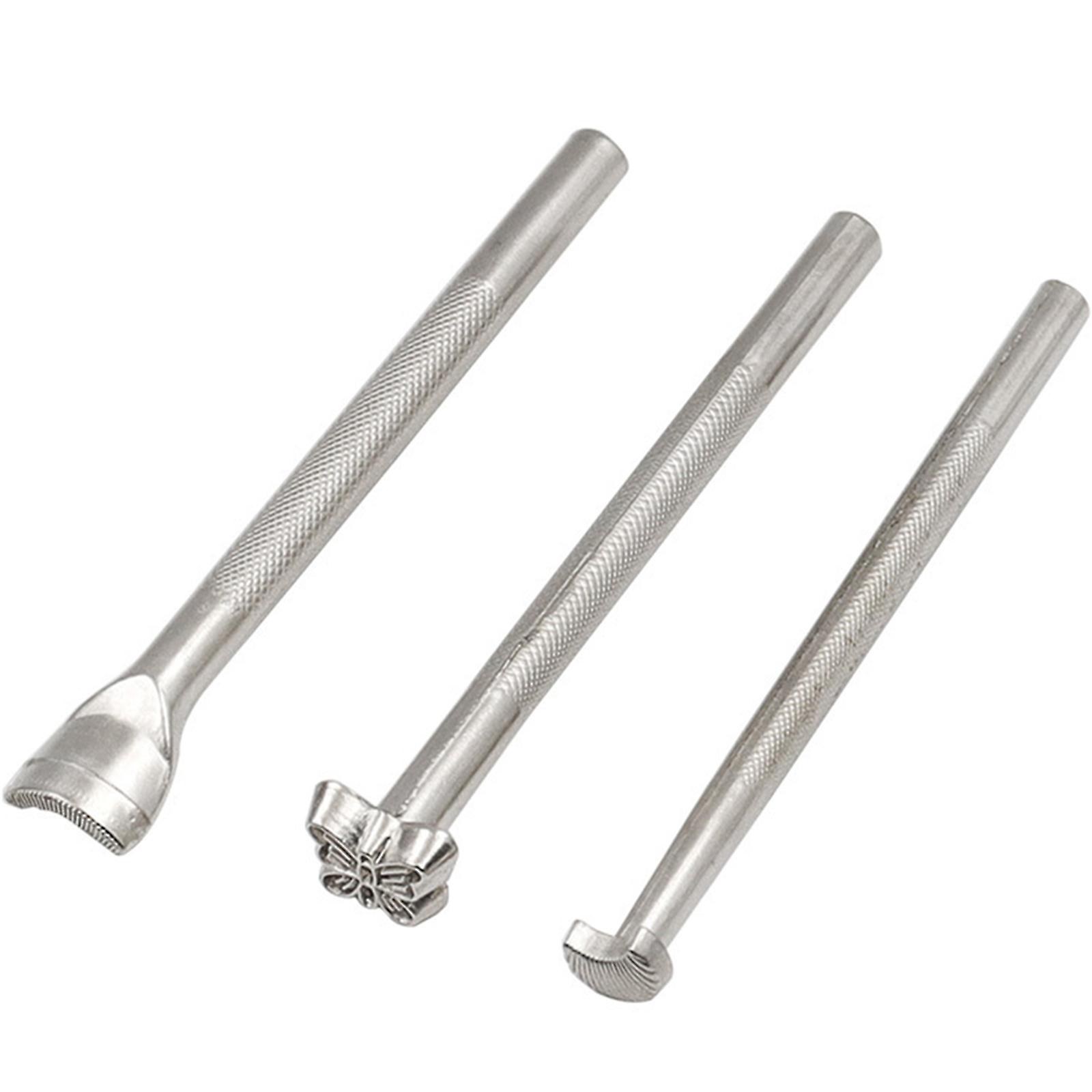Leather Stamping Tools Set Different Shape Pressing Punch Set Leather Craft Tool