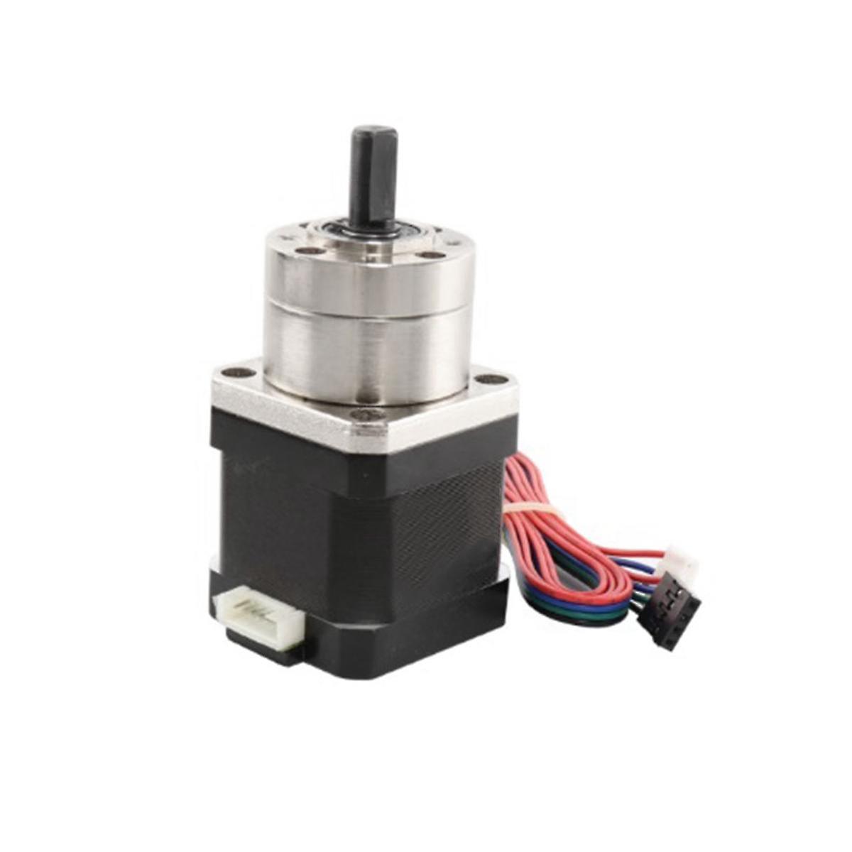 Geared Motor -17 Geared Gear Ratio 5.18:1 Planetary Gearbox for 3D Printer DIY Robotics/Textile Mac