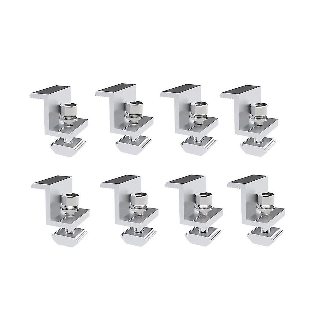 8 Pieces 30mm Solar Panel Bracket Are Adjustable, Solar Mounting, Trapezoidal Sheet For Roof, Rv, B