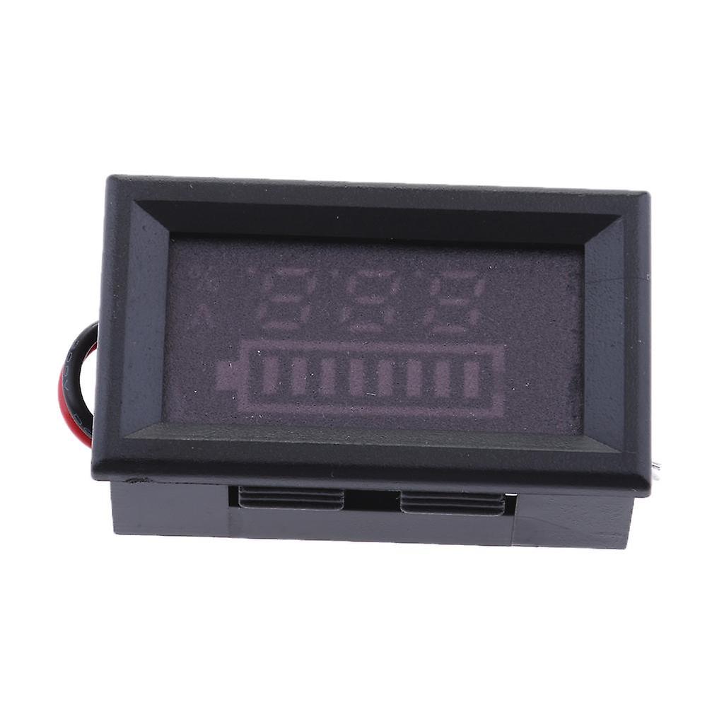 48V LED Indicator Battery Capacity Tester Voltmeter for Motor Modification
