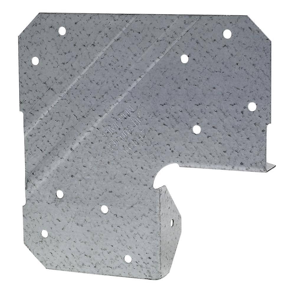 LCE ZMAX Galvanized End Post Cap for 4x Nominal Lumber