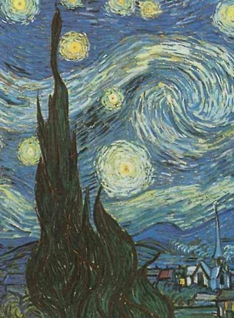 Van Goghs Starry Night Notebook by Van Gogh Paperback