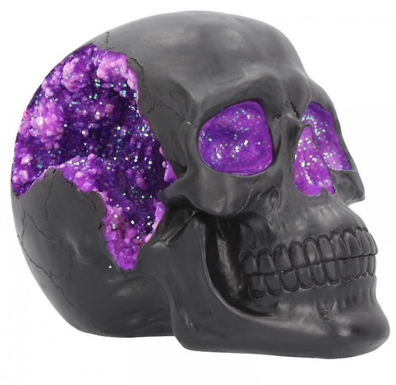 Geode Black Skull  Home Decor Decals