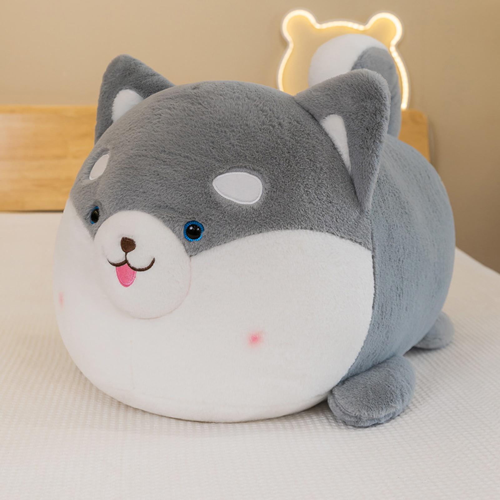 Kawaii Corgi Dog Plush Toy Cute Plush Toy Pillow Soft Comfortable Skin-friendly Plush Doll For Kids Birthday Children's Day Gifts