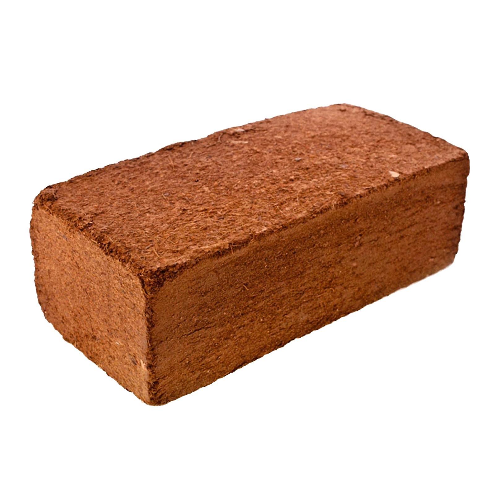 Natural 650g Fibra de coco Plantación Coco Nutriente Suelo Coco Coco Coco Ladrillos