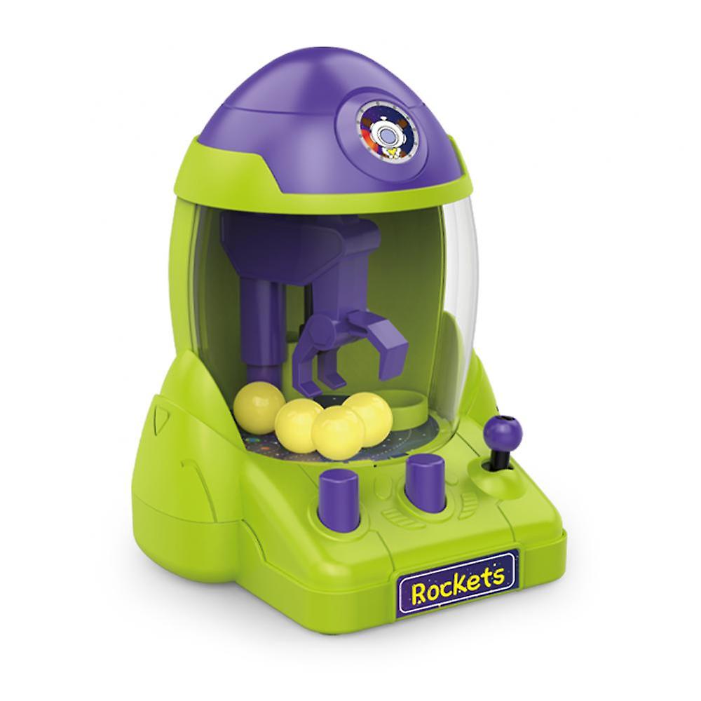 1/2pcs Children Mini Claw Machine Capsule Rocket Ball Catcher Finger Basketball Shooting Toy Kids Parent-child Interactive Toy