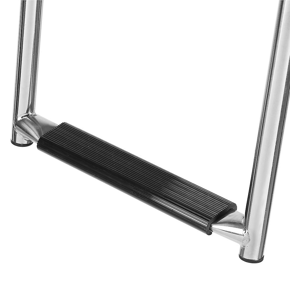 3 Step Universal Under Platform Slide Mount Boat Boarding Ladder Stainless Steel Telescopic Boat Ladder