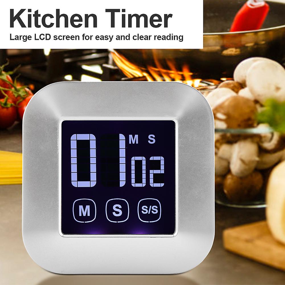Large LED Display Kitchen Timer Electronic Touch Screen Electronic Digital Timer