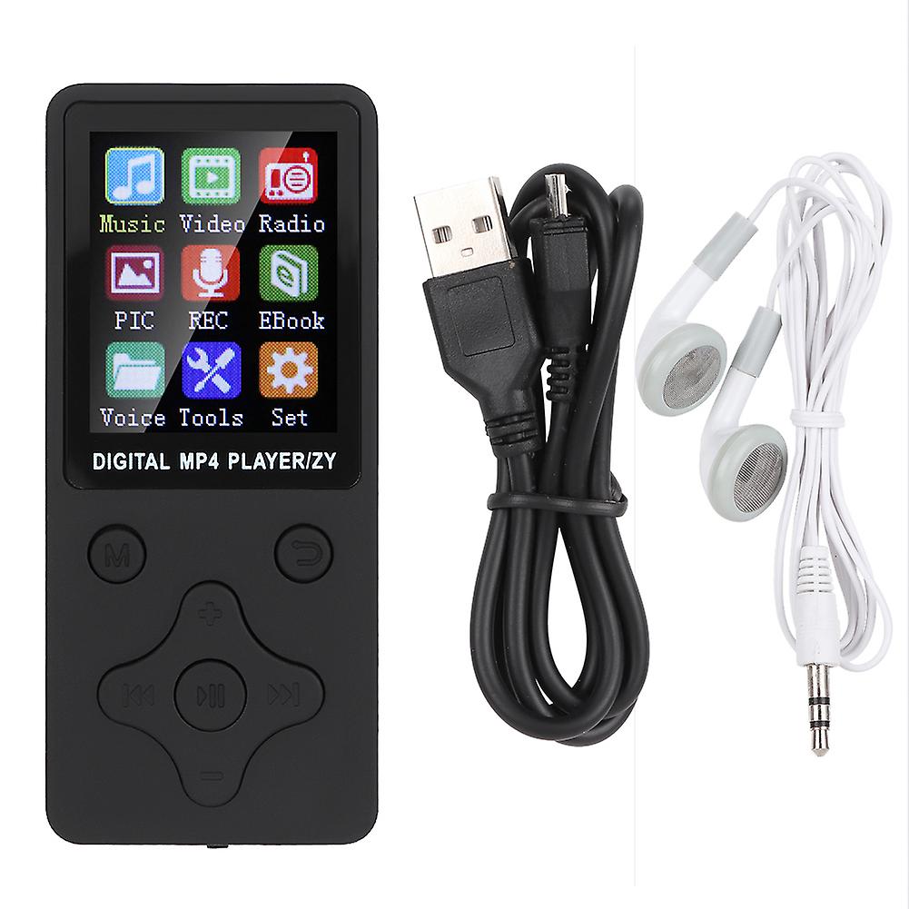 T1 Rhombus-Button Bluetooth MP3 Player – 8GB Built-In, Supports 32GB Card