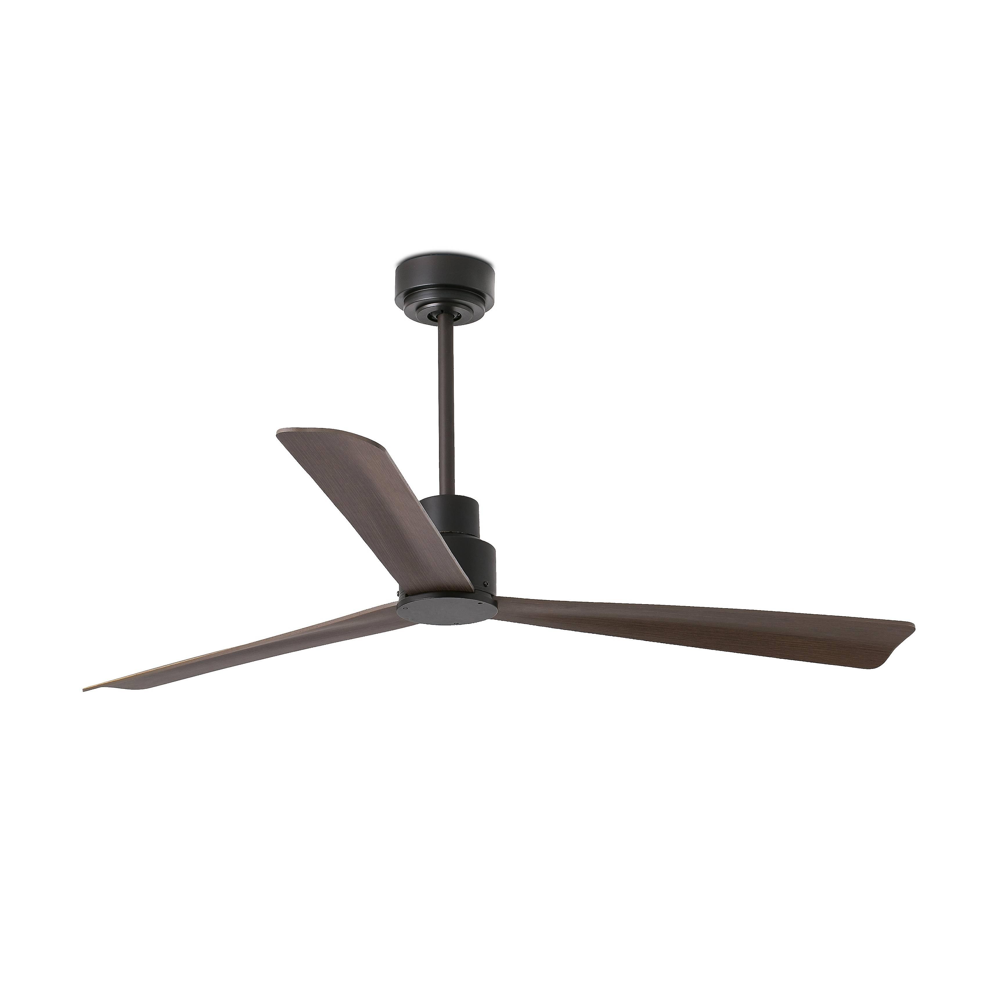 Faro Nassau Medium Ceiling Fan Without Light Brown