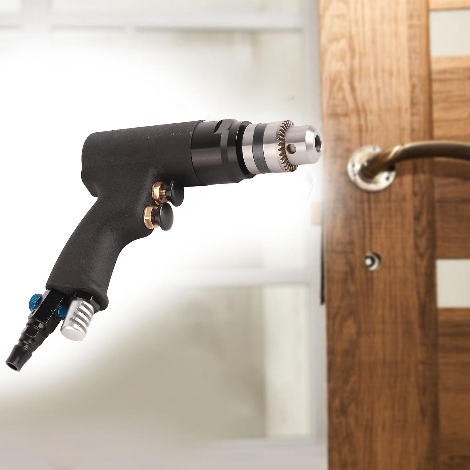 3/8" 1.5-10mm 1500RPM Alloy Industrial Pneumatic Air Drill CW/CCW Rotation