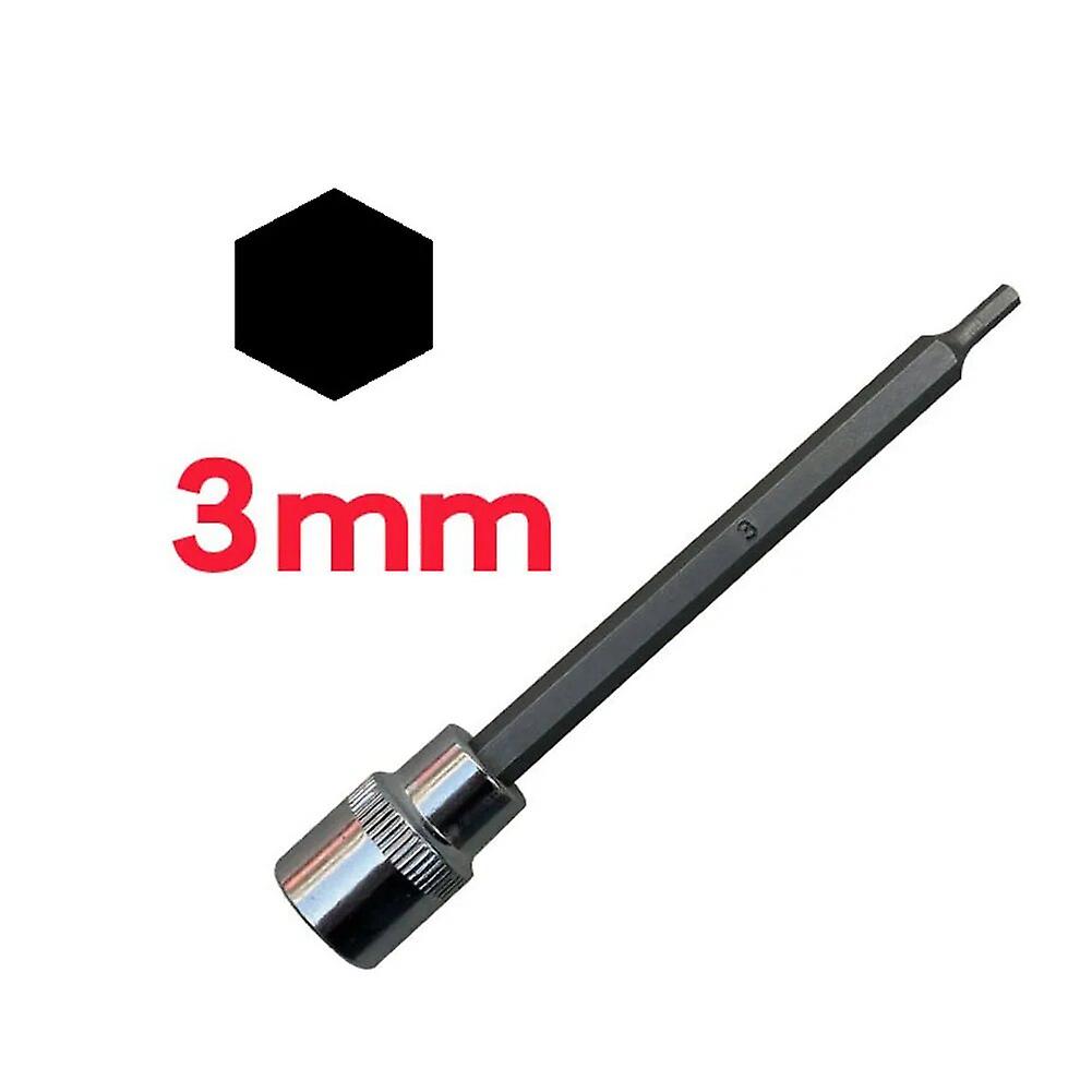 1Pc Hexagon Screwdriver Bit 3/8 Inch Drive Wrench Socket Adapter Hand Tools H3-H10 for Impact Drill Socket Set~2548