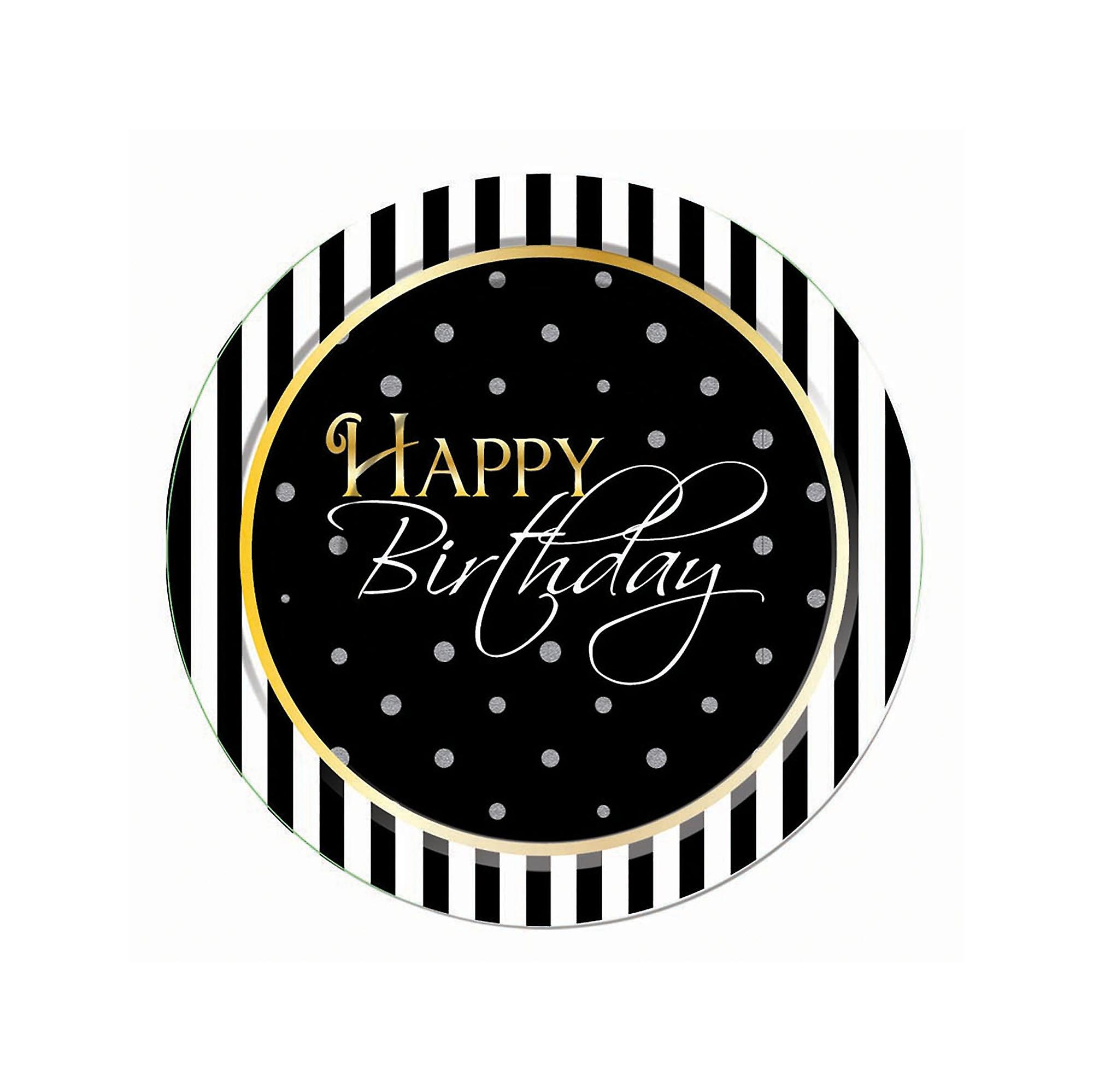 Birthday Elegant 17cm Plate X78719