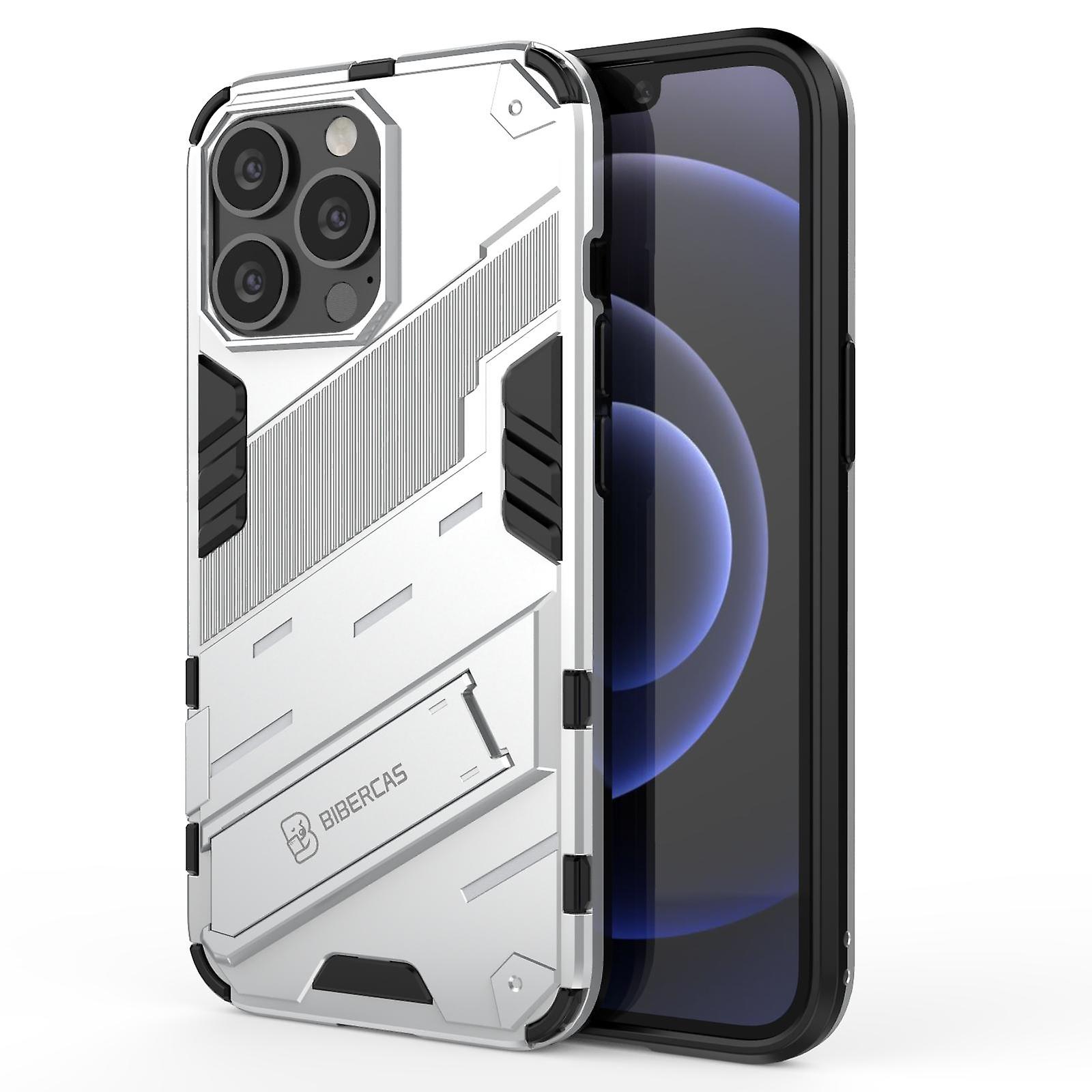 Slim Case For iPhone12 Pro Shockproof Dual-Layer Stand Cover