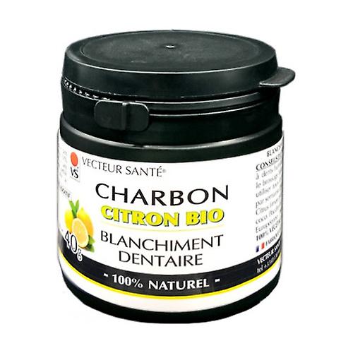 Charcoal whitening organic lemon 40 g
