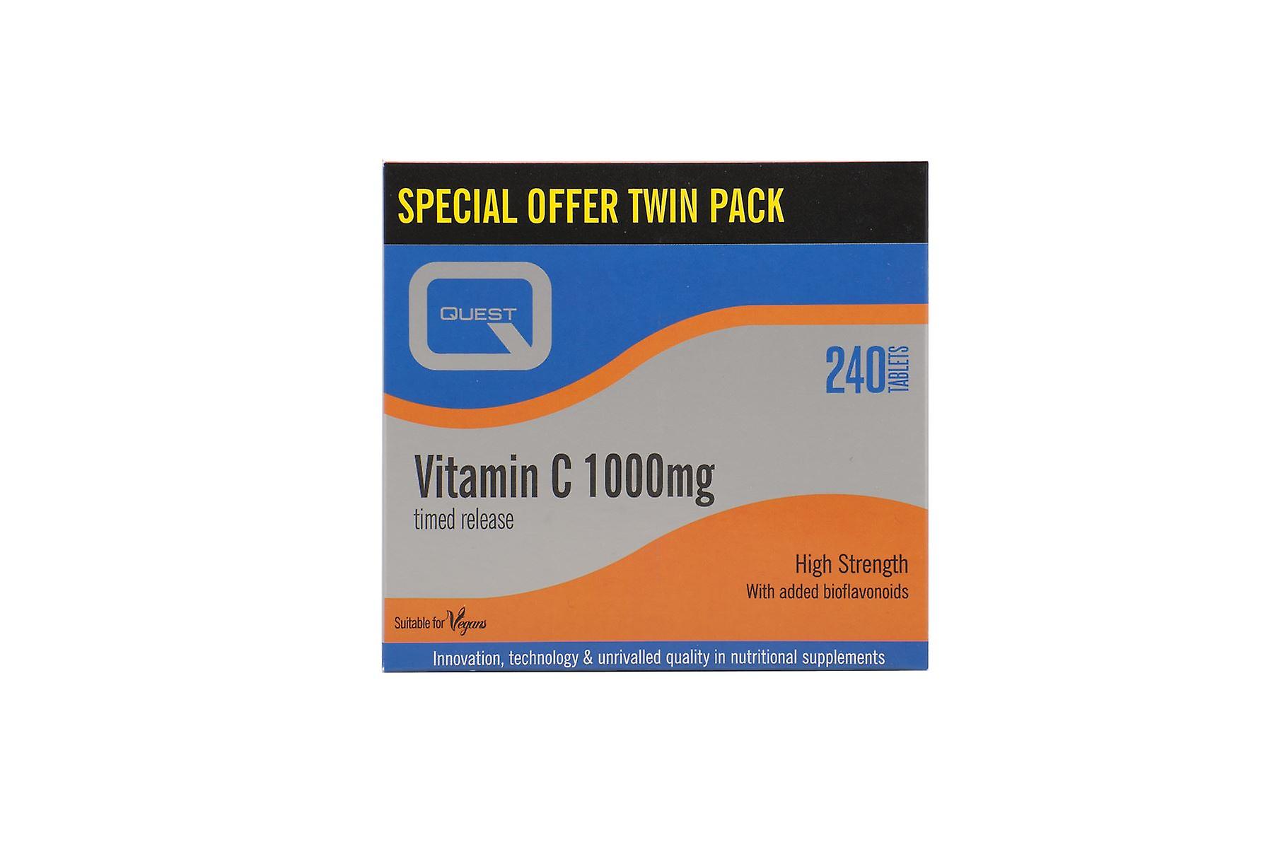 Quest Vitamin C - 1000mg - 240 Tablets