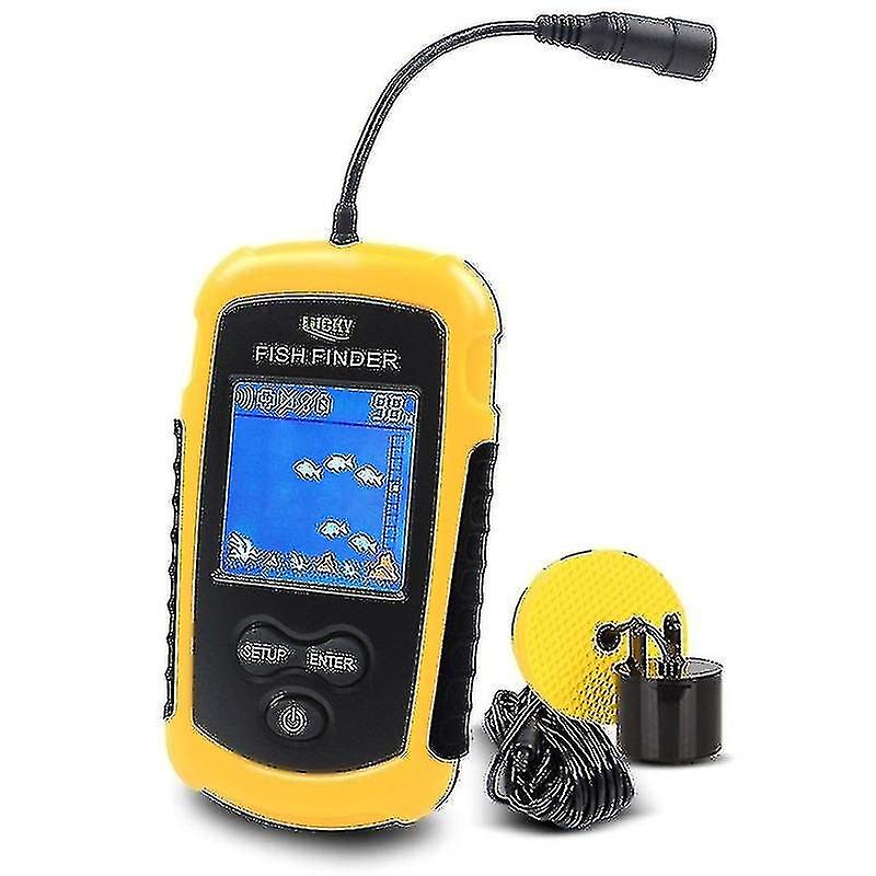 2023 Ffc1108-1 Siren 100m Portable Sonar Fish Finder Fishing Bait Echo Sounder Fishing Detector Sire