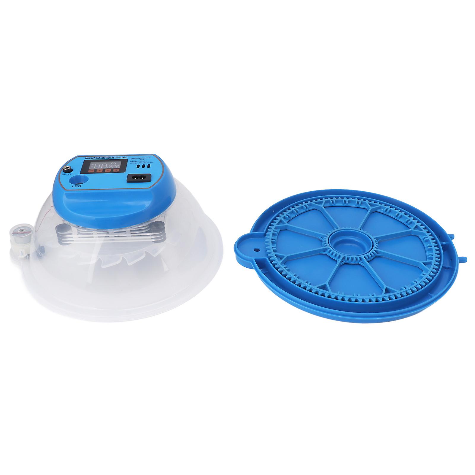 8 Eggs Incubators Temperature Control Automatic Egg Turner for Hatching Chickens Pigeon Quail Duck US Plug 110V