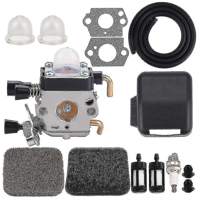 Fs85 Vergaser + Luftfilterabdeckung für Stihl Fs75 Fs80 Fs 85 Km80 Km85 Fc75 String Trimmer Bürste Cu
