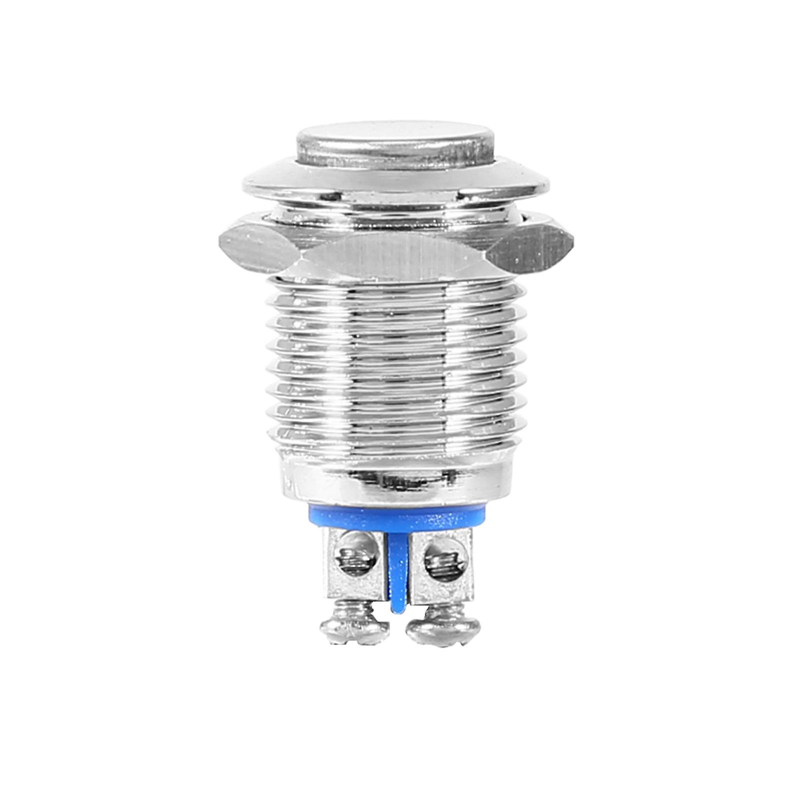 12mm Waterproof Metal Momentary Push Button Electrical Switch
