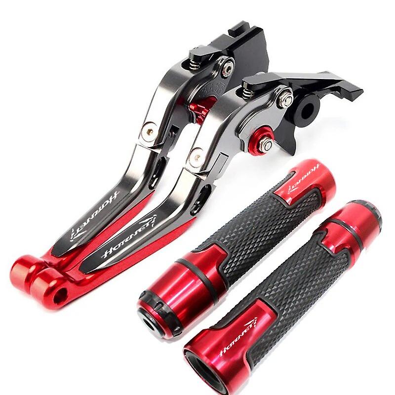 For Honda Cb750 Cb 750 Hornet 2023 Motorcycle Accessories Cnc Adjustable Folding Extendable Brake Clutch Lever Handbar End Grips