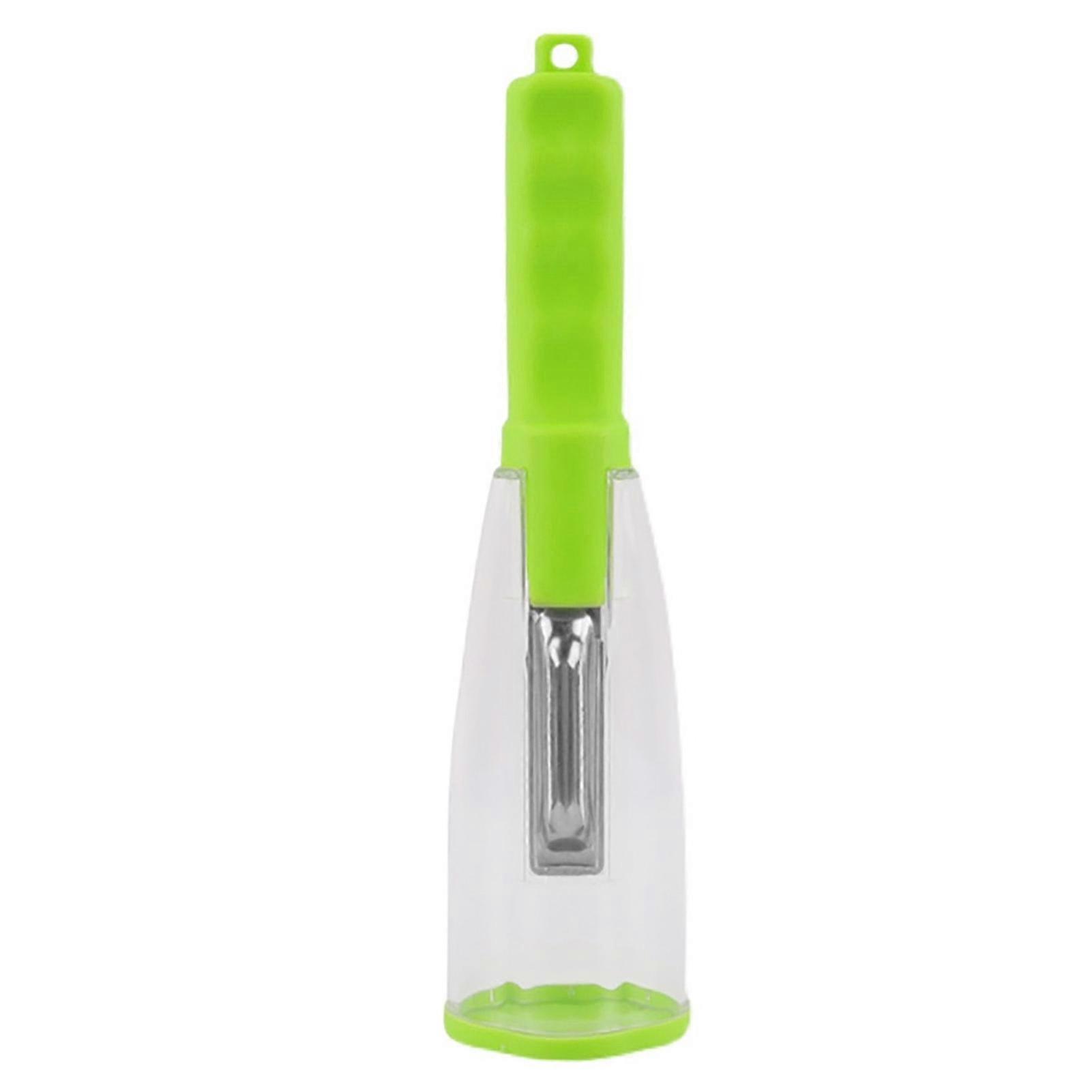 Multifunctional Stainless Steel Vegetable Peeler with Container for Fruit, Carrot, Potato