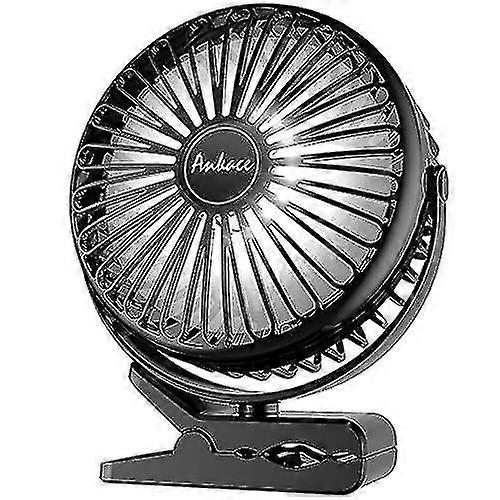 Tragbarer Ventilator wiederaufladbar, 10000mah batteriebetriebener Schreibtischlüfter