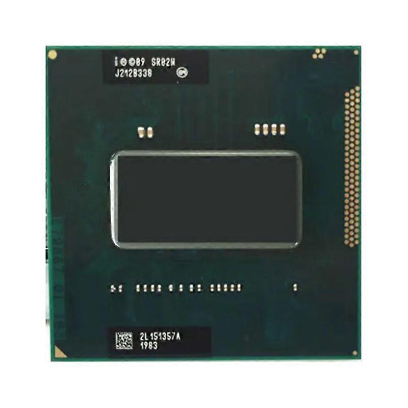 Core i7-2760QM CPU - Socket PGA 988 4 Cores 8 Threads 2.4 GHz 6 MB L3 Cache 45W.