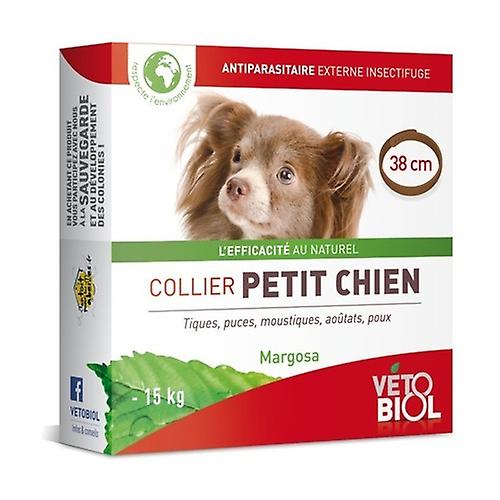 Small Dog Collar (38 cm brown) 1 unit