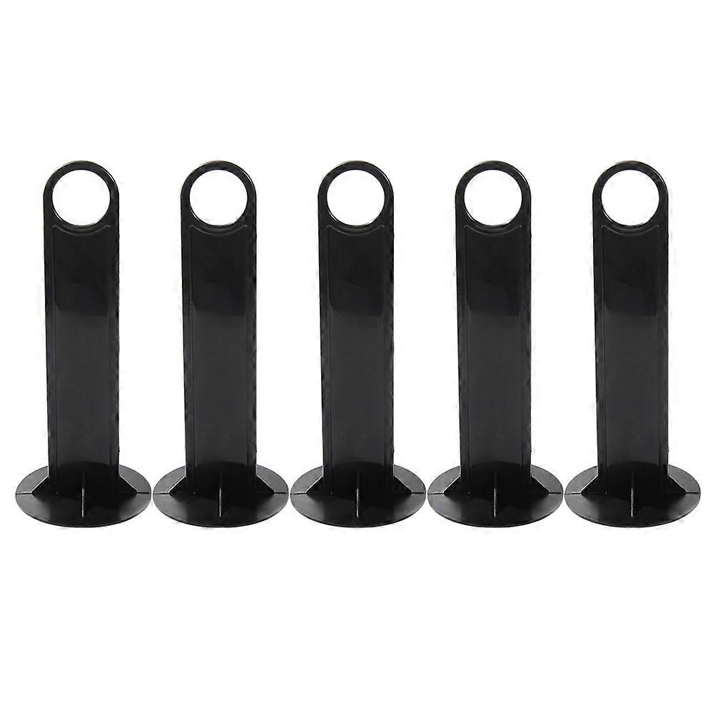 Lot de 5 supports de cnes de disque de football, supports de rangement portables